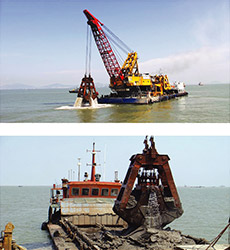 唐山港曹妃甸港区一港池航道清淤工程