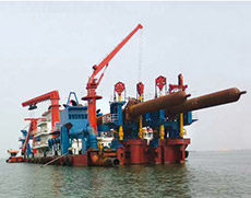 3500立方绞吸式挖泥船