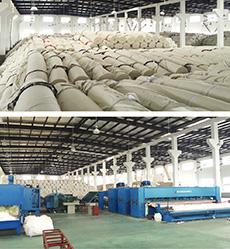 针刺土工布生产线